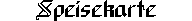 Speisekarte